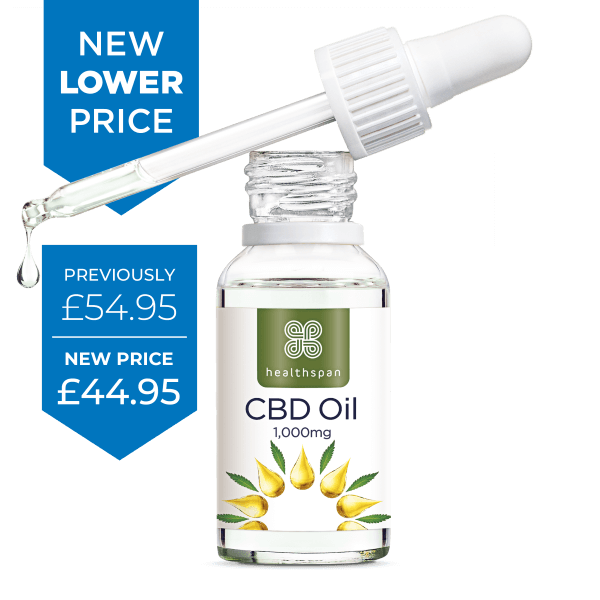 CBD Oil Drops 1,000 bottle