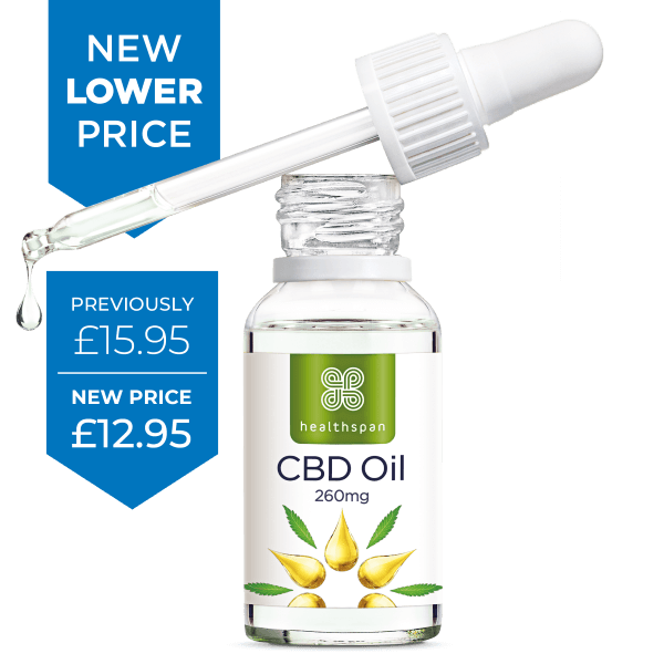 CBD Oil Drops 260mg bottle